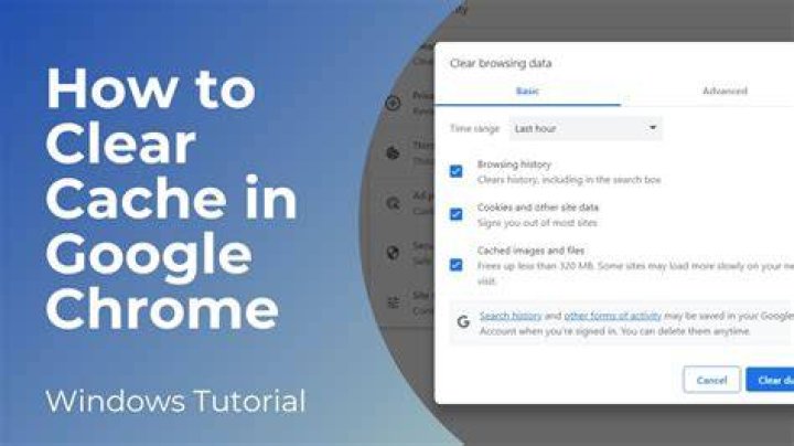 Clearing browser cache to reset video playback state
