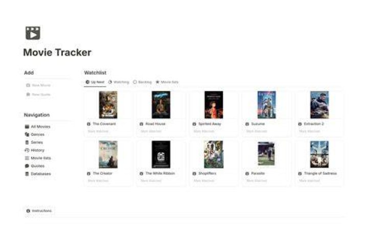 A practical workflow for browsing searching and choosing movies