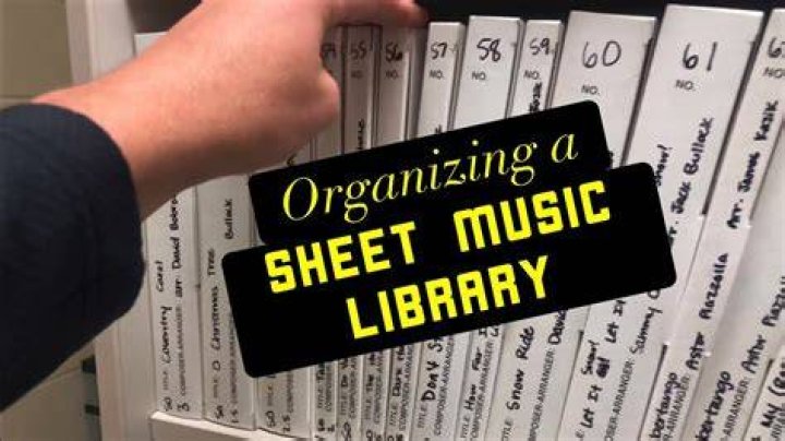 Music library organization folder metadata tags