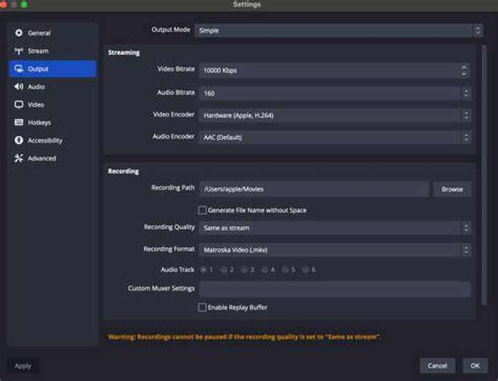 Video quality, subtitles, and playback controls